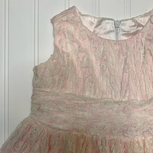 Helena Girls 18 Month Pink & Ivory Dress - Picture 2 of 13